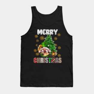 Merry Christmas Gnome Family Funny Xmas Tree Women Men Kids Tank Top